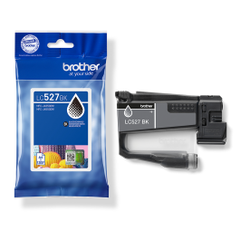 Brother LC527BK Cartucho de Tinta Negra Pigmentada Original para Impresora, Rendimiento 900 Páginas ISO/IEC 24711