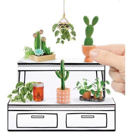 MGA Miniverse LIT35051540182 - Juego Creativo Botánicos Mini Plantas de Resina Decorativas - No Comestible - A partir de 8 años MGA Miniverse LIT35051540182 - Juego Creativo Botánicos Mini Plantas de Resina Decorativas - No Comestible - A partir de 8 años