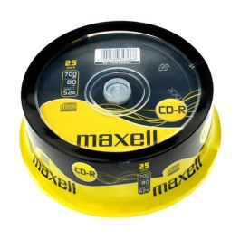 Cd-Rom Maxell 700 Mb 80 Min. 52X Tarro De 25 (Incluye Canon Lpi De 2.00 ) (M184) Precio: 10.78999955. SKU: B1C4977FER