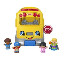 Autobús escolar grande little people. incluye 4 figuras. Autobús escolar grande little people. incluye 4 figuras.