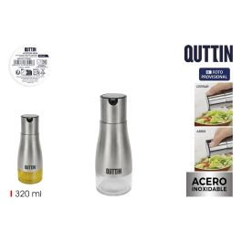 Aceitera de acero inoxidable 320 ml Quttin - Inde (12 Unidades)