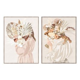 DKD Home Decor Cuadro Beige Multicolor 4 x 120 x 90 cm (2 Unidades) Lienzo PS Precio: 150.49999965. SKU: S3028619