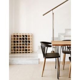 Astigarraga Botellero Rioja Evolutivo Pino Macizo para 36 Botellas 75x22x75 cm