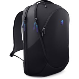 Dell Mochila Alienware AW7825P para Portátil de hasta 18 Pulgadas, Protección Premium, Diseño Gaming Sostenible, Negro Monocromo