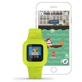 Garmin vivofit jr. 3 Camo Green, Monitor de actividad física para niños, Pantalla a color, Sumergible