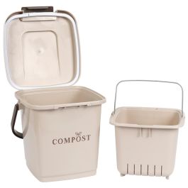 Je cherche une Idee Cubo Compost 8 L con asa y cierre de solapa, de polipropileno, para residuos orgánicos Precio: 11.49999972. SKU: B16DY79XEM