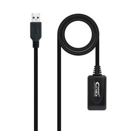 Nanocable 10.01.0311 Cable Alargador USB 3.0 con Amplificador, USB A Macho - Hembra, 5m, Negro, 5Gbps Plug & Play Precio: 17.5000001. SKU: B1DY4RJJ6L