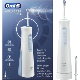 Oral-B AquaCare 4 Irrigador Dental Inalambrico Blanco Bateria