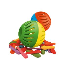 Bizak 35007532 Juego Bola Buuum - Bola de Agua Refrescante y Divertida, Juguete Acuático para Lanzar y Mojar Niños +3 Años