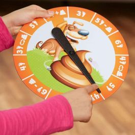 Hasbro Gaming E2489 Juego ¡Caca Chaf! Juego de Mesa con Plastilina y Ojos Vendados, Niños +4 años
