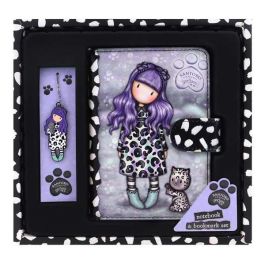 Set de Papelería Gorjuss Smitten kitten Morado Negro Blanco Precio: 12.79000008. SKU: S4307484