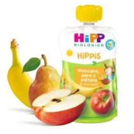 HIPP Pouches de Manzana, Pera y Plátano Bebibles 100g, 100% Fruta Ecológica, Sin Gluten ni Azúcares Añadidos, +4 Meses Precio: 2.4999997. SKU: B1DV7TZ8PV