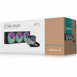 DeepCool LT240 Kit Refrigeración Líquida AIO 240mm ARGB 2x 120mm PWM Alto Rendimiento Compatible Intel LGA 1700 Espejo Infinito