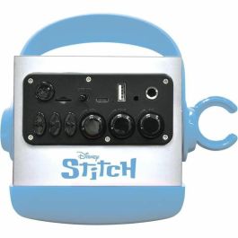 Potente altavoz Bluetooth con iluminación Stitch y micrófono