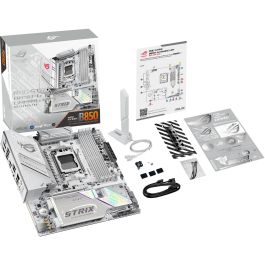 ASUS ROG STRIX B850-G GAMING WiFi Placa Base para PC, Chipset AMD B850, DDR5-SDRAM, Micro ATX