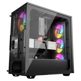be quiet! Pure Base 501 LX Black Midi Tower PC Negro con Iluminación Multi y Filtro Anti-polvo