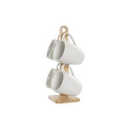 Mug Scandi DKD Home Decor Blanco Natural 13 x 31 x 19 cm Set de 4 Precio: 23.78999997. SKU: S3037309