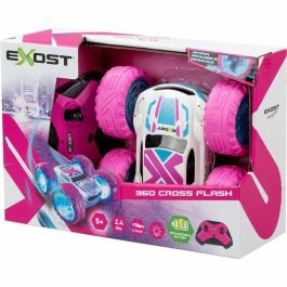 Silverlit Coche Teledirigido 360 CROSS FLASH PINK EXO1719316012813, 2.4 Ghz, Escala 1:18 - Rosa