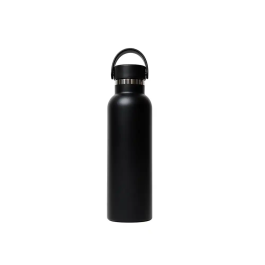 Safta Botella Termo Exterior Goma 600 ml Negro 25x7,3x7,3cm