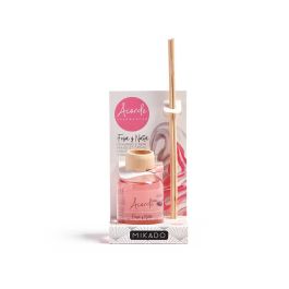 Mikado 50 ml con varilla fresa y nata - Acorde, vidrio, madera, rosa, 7x17x5 cm (12 Unidades) Mikado 50 ml con varilla fresa y nata - Acorde, vidrio, madera, rosa, 7x17x5 cm (12 Unidades)