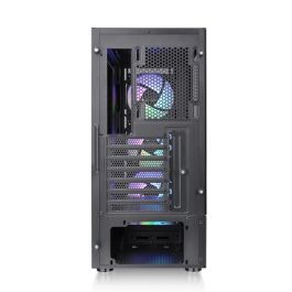 Thermaltake S200 TG ARGB Caja Midi Torre para PC Negra con Panel Lateral de Cristal Templado e Iluminación ARGB