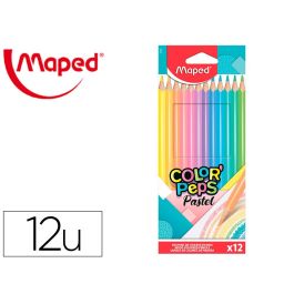 Maped Lápices De Colores Color´Peps Pastel Surtidos Estuche 12 Ud