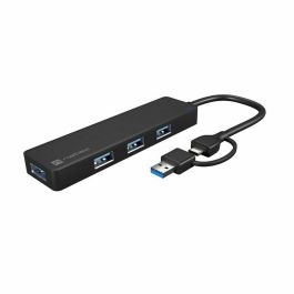 Hub USB Natec NHU-2023 Negro Hub USB Natec NHU-2023 Negro