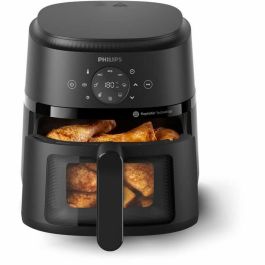 Philips NA220/00 Freidora de Aire Serie 2000, 4.2 L, 1500 W, 13 Modos, Color Negro