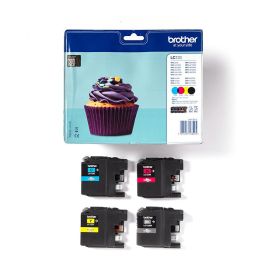 BROTHER Pack cartuchos Negro, Cian, Magenta y Amarillo MFC-J4410DW/MFC-J4510DW, 600 pag