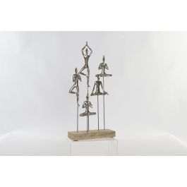 DKD Home Decor Figura Indio Plateado 51 x 26 x 9 cm (2 Unidades) Precio: 92.50000001. SKU: B1FAVGEVLP