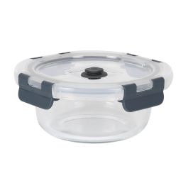 Quttin Fiambrera Redonda con Tapa, 400 cc, Ø15x6.2 cm (12 Unidades)