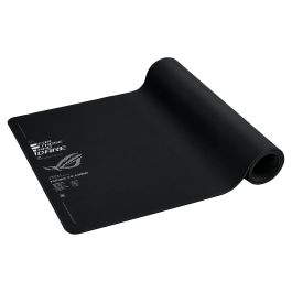 ASUS ROG Sheath II XXL Alfombrilla de Ratón Gaming XXL Negra Base Antiderrapante Tela Caucho Bordes Rematados