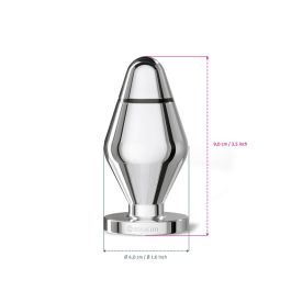 Plug Anal Mystim Little John Plata (ø 4 cm)