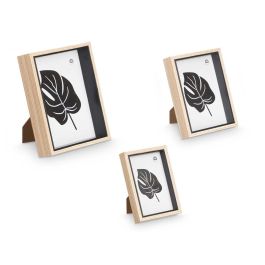 Set 3 Portafotos Negro Giftdecor - 17x4.7x22 cm, 14.5x3.6x19 cm, 11.9x2.6x17 cm (8 Unidades) Set 3 Portafotos Negro Giftdecor - 17x4.7x22 cm, 14.5x3.6x19 cm, 11.9x2.6x17 cm (8 Unidades)