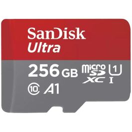 SanDisk SDSQUAC-256G-GN6FA Tarjeta de Memoria Ultra microSDXC 256GB UHS-I 150MB/s con Adaptador Precio: 49.89000005. SKU: B1E68B3ER3