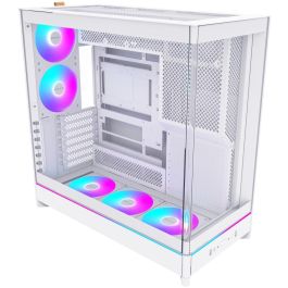 Montech HS02 PRO TG Caja de PC Midi Tower Blanca con Panel de Vidrio