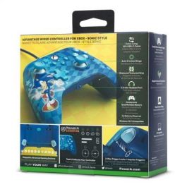 Power A XBGP0229-01 Mando con Cable Advantage para Xbox Series X/S, Sonic - Botones de Juego Avanzados, Vibración Doble, Cable USB-C 3m Power A XBGP0229-01 Mando con Cable Advantage para Xbox Series X/S, Sonic - Botones de Juego Avanzados, Vibración Doble, Cable USB-C 3m