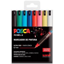 POSCA Marcador PC-1MR-8C-8U Estuche Basic - 8 Unidades Precio: 17.5000001. SKU: B13NGWRESP
