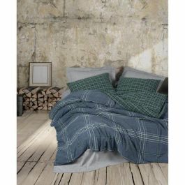 Juego de Cama Azul ASI8684283035533 con 1 Funda Nórdica 220x240cm y 2 Fundas Almohada 60x60cm de 50% Algodón 50% Poliéster Juego de Cama Azul ASI8684283035533 con 1 Funda Nórdica 220x240cm y 2 Fundas Almohada 60x60cm de 50% Algodón 50% Poliéster