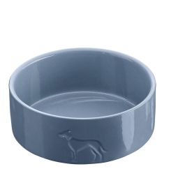 Comedero para Perro Hunter OSBY Azul Cerámica 1,1 L Comedero para Perro Hunter OSBY Azul Cerámica 1,1 L