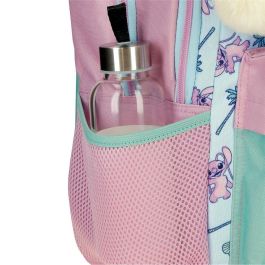 JOUMMA BAGS Mochila Disney Stitch 'Just Chill' 33cm con 2 Bolsillos Laterales y Bolsillo para Botella