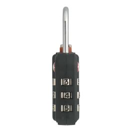 Abus 147tsa/30 b Candado de Combinación Reprogramable TSA Aduanas 30mm 3 Dígitos Arco 3mm con Indicador de Apertura