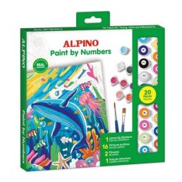 Alpino Pintura Acrílica Pinta Por Números Ocean Kit 20x24 cm con 16 Colores y 2 Pinceles Precio: 7.79000057. SKU: B13EM2DPDS