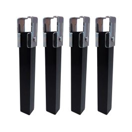 Micel Juego 4 Patas Somier PT25 96404 Acero Negro 40x30x255mm Sin Rueda Precio: 19.98999981. SKU: S7912804