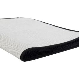 Alfombra DKD Home Decor Negro Blanco 80 x 50 cm Alfombra DKD Home Decor Negro Blanco 80 x 50 cm