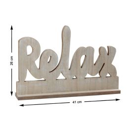 Accesorio Decoración Madera Relax 41x5x26 cm Precio: 5.50000055. SKU: S1120585