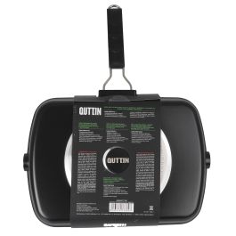 Quttin Asadora de Bakelita Plegable, 36 x 26 x 4 cm (6 Unidades)
