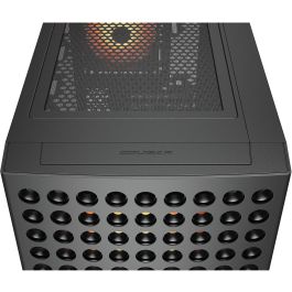 COUGAR Airface ECO Midi Tower PC ARGB Negro - Caja gaming con ventana, filtros y gestión de cables