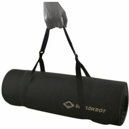 Schildkröt AUC4000885601602 Esterilla de Fitness 15 mm, 183x61 cm, Caucho Negro Schildkröt AUC4000885601602 Esterilla de Fitness 15 mm, 183x61 cm, Caucho Negro