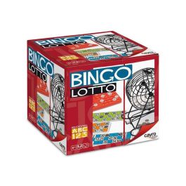Bingo clasico con bombo y cartones 21x21x21 cm Bingo clasico con bombo y cartones 21x21x21 cm